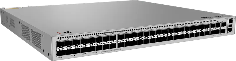 S530-48S4XE 48*GE SFP ports 4*10GE SFP+ ports 2*12GE stack ports with 1*AC power module