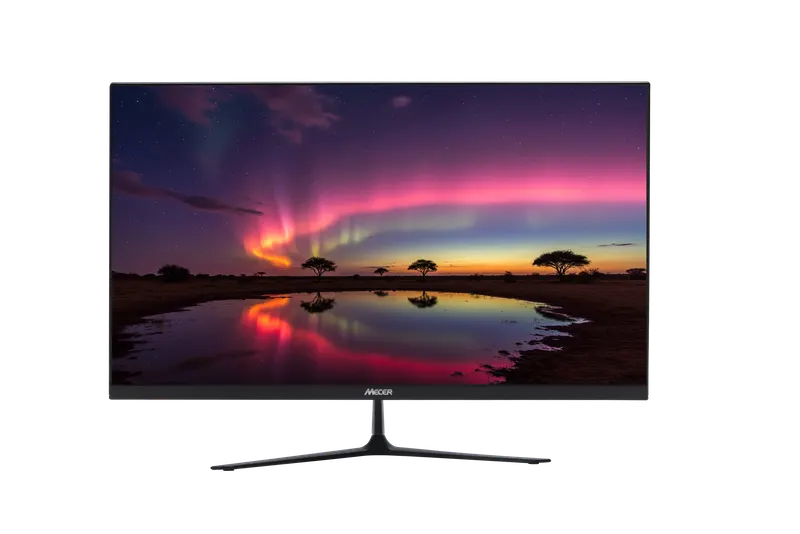 MECER 27'' 16X9 FULL HD 1920X1080 LED MONITOR BLK HDMI+VGA (excludes Dedicated Power Cord)