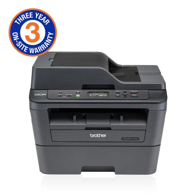 Brother Mid-Range Mono Laser with Duplex printing and wired and wireless printing capabilities (3YR onsite)