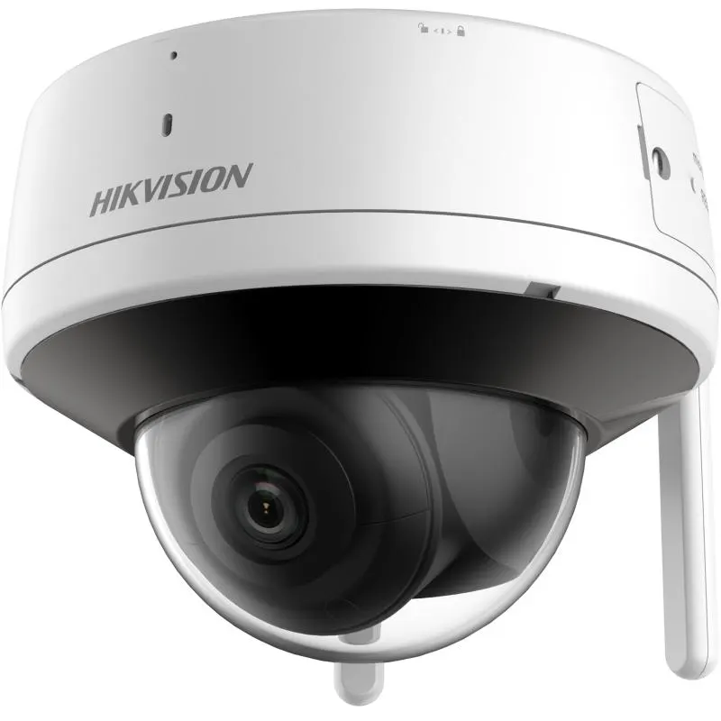 Hikvision 4MP Wireless Outdoor Dome Network Camera 2.8mm Two Way Built-in Audio. IP66 IR up to 30m