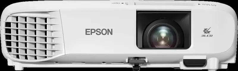 Epson 3800lm WXGA 1280x800 16:10 Lamp USB 2VGA 2HDMI RS-232C Wi-FiOptional LAN NoBag White Mobile/Install