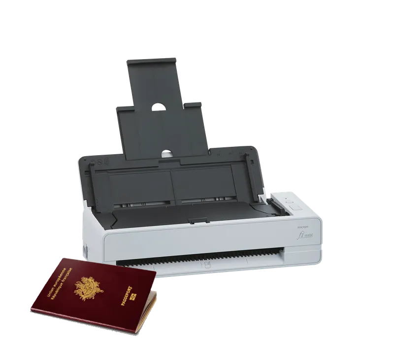 Ricoh A4 40ppm/80ipm Duplex ADF + Single Feed (Return Scan) USB3.2 LED Workgroup Scanner