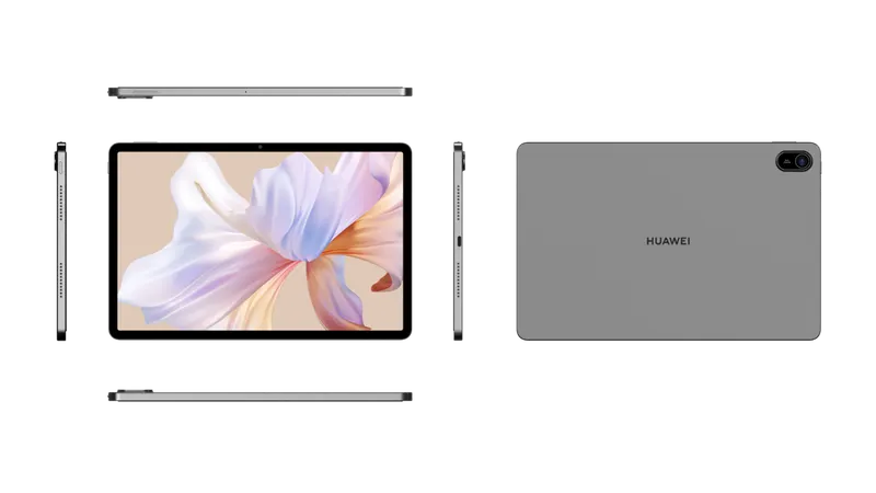 TFT LCD (IPS)/ Processor: HiSilicon Kirin 710A Operating system: HarmonyOS 2.0 Storage: 4GB RAM + 128GB ROM LTE+Wi-Fi Colors: Nebula Gray 60Hz / 7700 mAh Battery