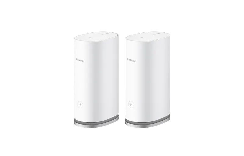 Huawei Mesh 3 2-Pack / AX3000 Dual-Band Whole Home Coverage / 2.4 GHz + 5 GHz / 3xGE LAN/WAN Auto-Adaptive Ports (RJ45) /Wi-Fi 6+ / HarmonyOS Mesh+ / Max 250+ Devices on dual bands / Up To 400m² / One-Touch NFC Connect / Parental Control & Guest Wi-Fi / 53030AJS