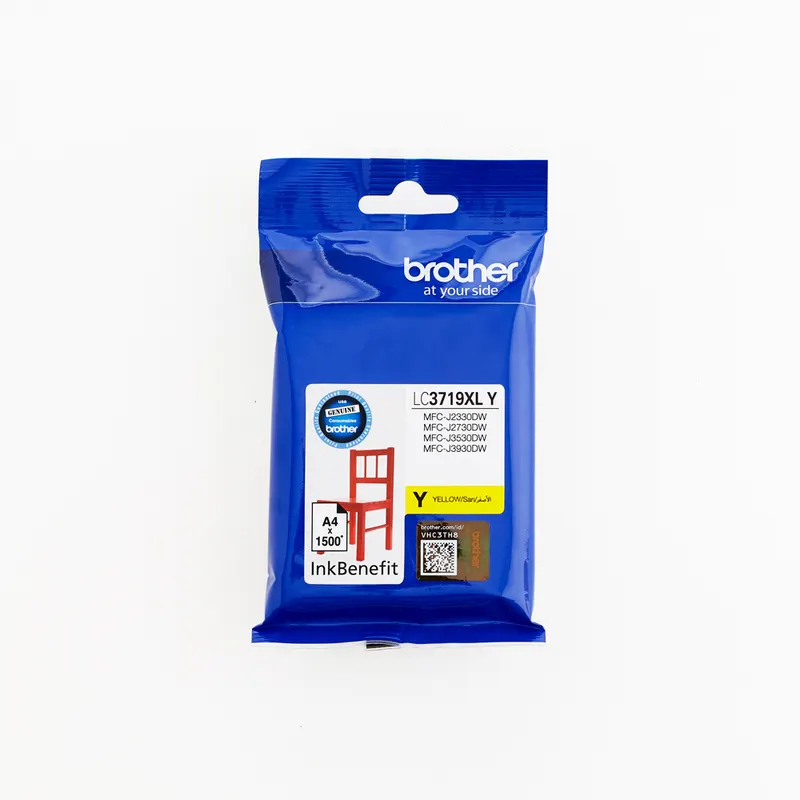 Brother / High Yield Yellow Cartridge for MFCJ3530/ MFCJ3930/ MFCJ2330DW/ MFCJ2730DW