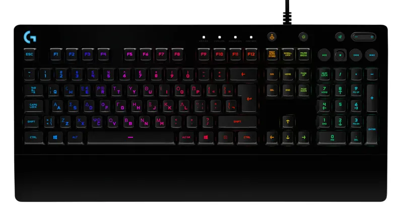 Logitech G213 Prodigy – Gaming Keyboard – Wired USB – Black- Backlighting RGB