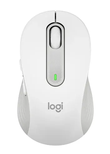 Logitech M650 - Signature Wireless Mouse - Off-White - Bluetooth