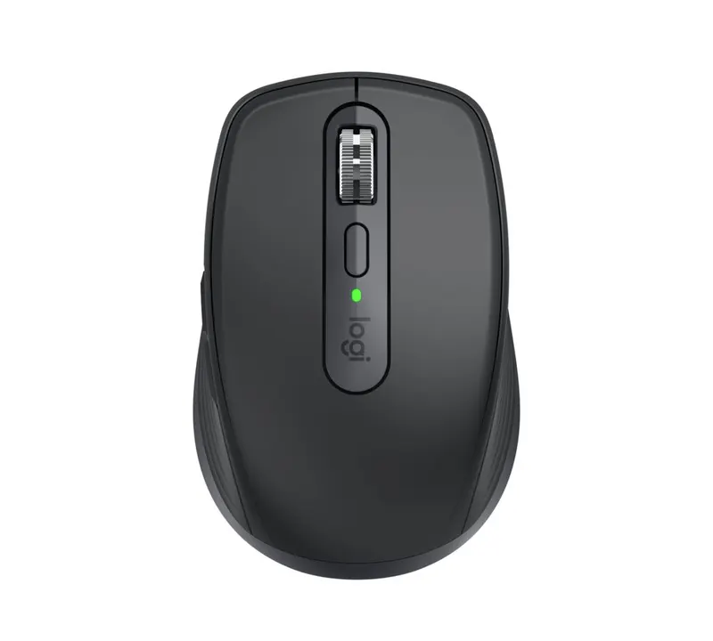 Logitech MX Anywhere 3s - Wireless Mouse - Silent - Bluetooth - Graphite - Logi Bolt Receiver