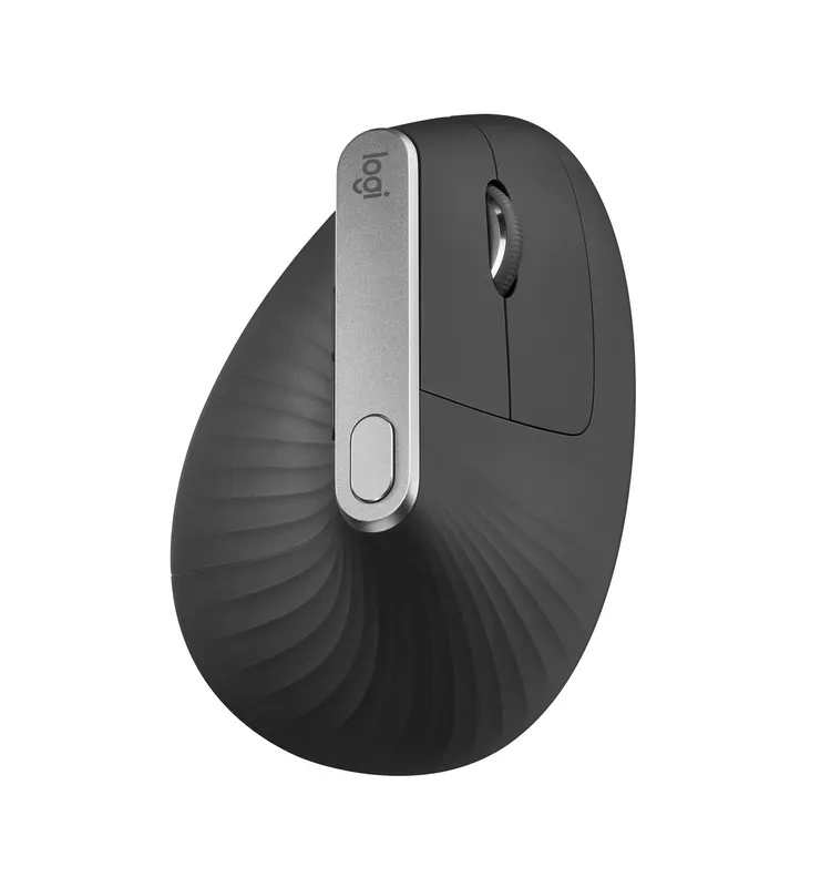 Logitech MX Vertical - Wireless Ergonomic mouse - Bluetooth - Silent - Graphite