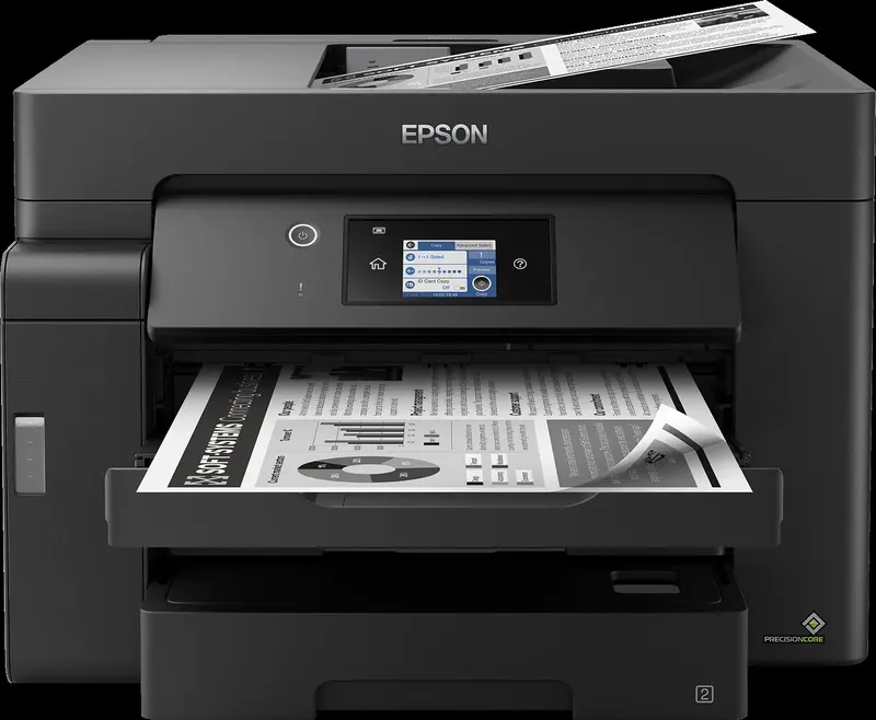 Epson 32ppm Mono A3+ Print Scan Copy Fax USB/USBHost Wi-Fi/Wi-FiDirect Ethernet AutoDuplexPrint&Scan ADF incl 1 ink