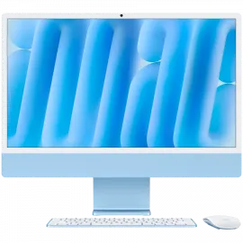 24-INCH IMAC WITH RETINA 4.5K DISPLAY: APPLE M4 CHIP WITH 8‑CORE CPU AND 8‑CORE GPU 16GB 256GB SSD - BLUE