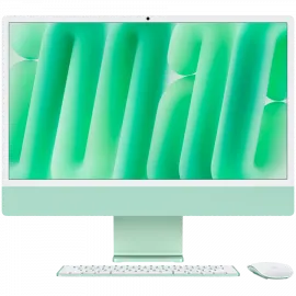 24-INCH IMAC WITH RETINA 4.5K DISPLAY: APPLE M4 CHIP WITH 10‑CORE CPU AND 10‑CORE GPU 16GB 512GB SSD - GREEN