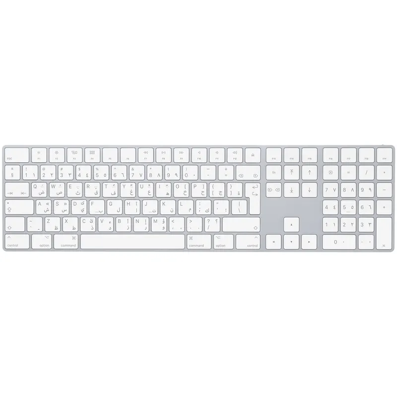 MAGIC KEYBOARD WITH NUMERIC KEYPAD - INTERNATIONAL ENGLISH - SILVER