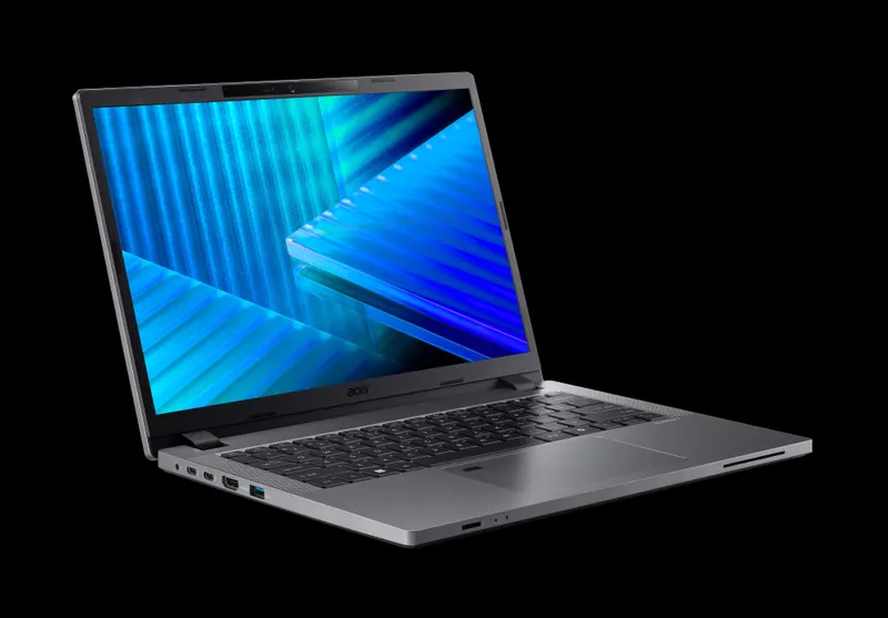 Acer TravelMate TMP214-75-G3-TCO-77DN 14" WUXGA IPS SlimBezel LTE Intel Core Ultra 7 processor 155H 16 GB DDR5 Memory 512GB PCIe NVMe SSD SD card reader WIFI6E+BT 2x2 AX+BT 6E FHD IR camera FRP BackLit KB 53Wh Li-ion battery 65W TypeC adapter SIM Card Tool Windows 11 Pro 3YRS OSW