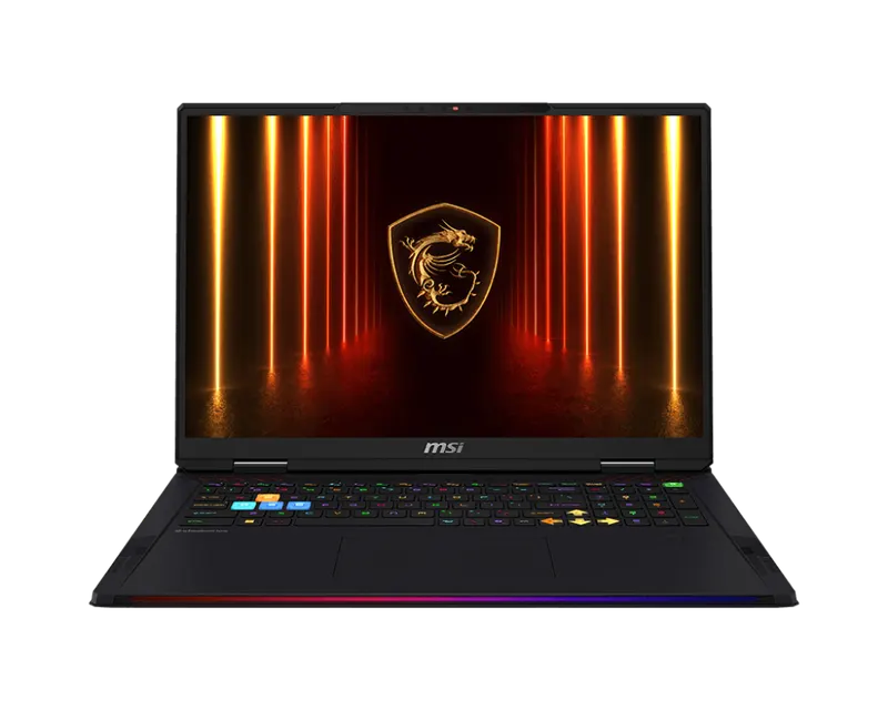 RAIDER 18 HX AI A2XWIG-265ZA / INTEL CORE ULTRA 9 285HX / DDR 5 64GB 6400MHz (2x 32GB) / 2TB NVME PCIE SSD (1x 2TB) / RTX 5080 GDDR7 16GB / 18" UHD+ (3840*2400) 120Hz MINILED / WINDOWS 11 HOME/ TITAN GAMING BACKPACK / CORE BLACK / 2 YEAR WARRANTY