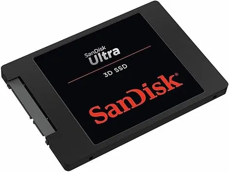 Sandisk Ultra 500 GB SATA SSD Read Speed up to 560 MB/s Write Speed up to 510 MB/s SATA III 6 Gb/s nCache 2.0 200TBW