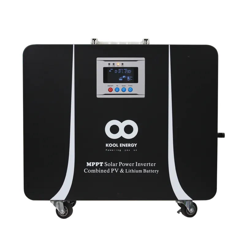 1kW Portable Lithium unit 25.6V 50Ah with 840W MPPT