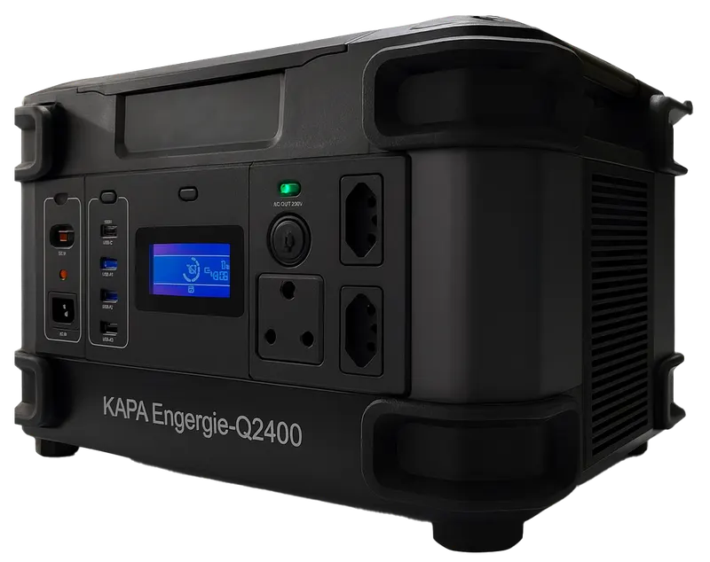 KAPA Energy Q2400 Portable Power Station 2400W/1700WH - 1 Year Warranty