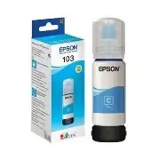 Epson 103 Ink Bottles Cyan 65ml EcoTank L1110 / L1250 / L3110 / L3150 / L3210 / L3211 / L3250 / L3252 / L3550 / L3560 / L5190 7500 pages